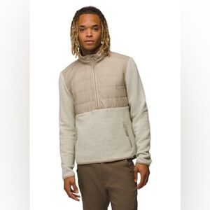prAna IncrediWool Half-Zip Sweater - Men's Size M